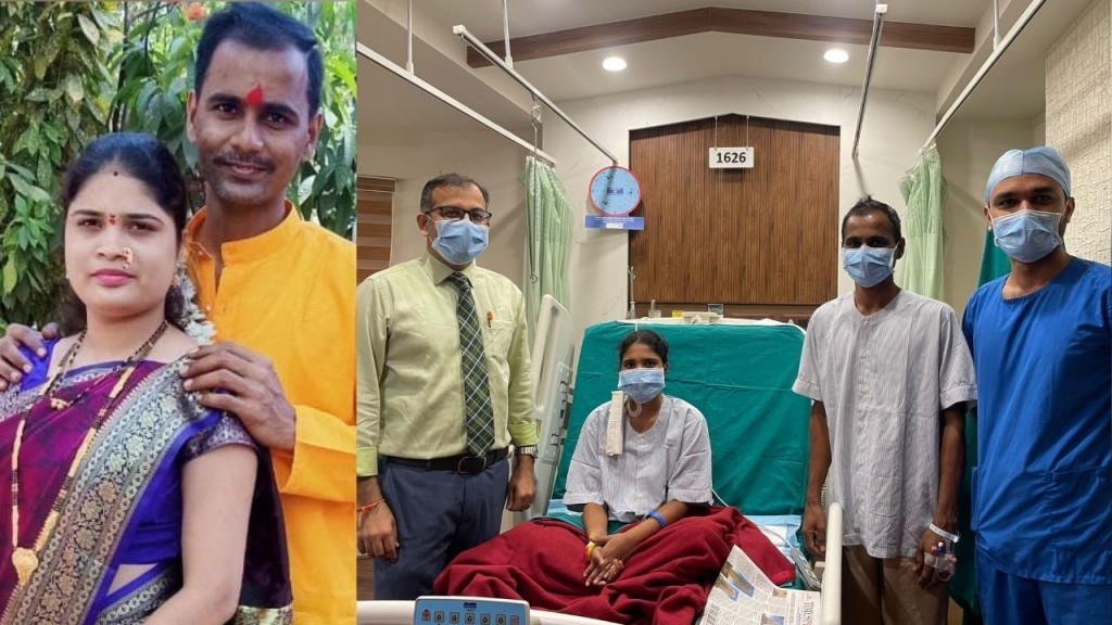 Husband donated kidney to wife