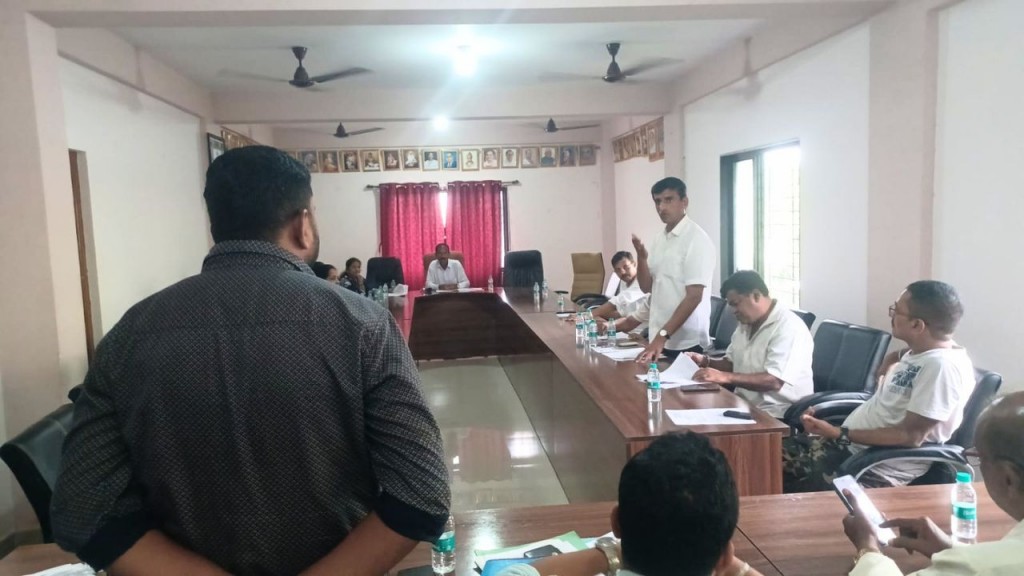 Dodamarg Nagar Panchayat Meeting