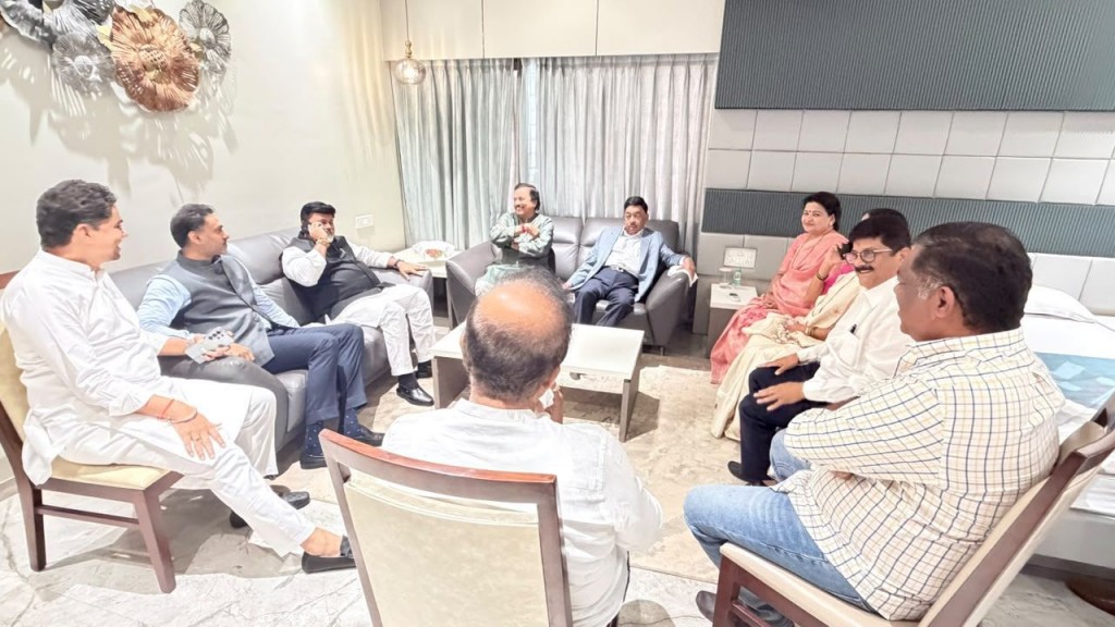 Narayan Rane Meets Ratnagiri Leaders, Discusses Drought and Water Crisis